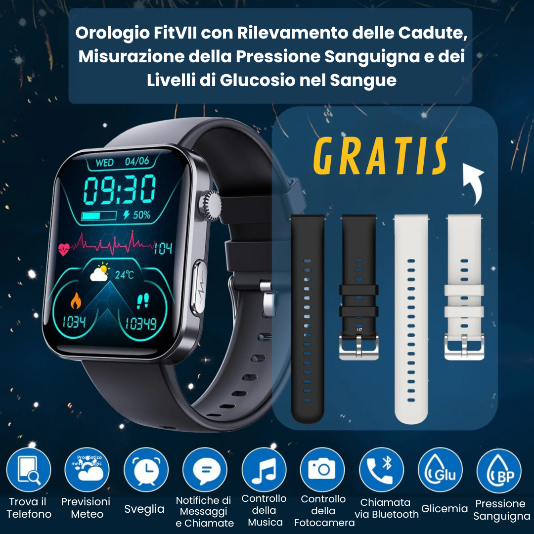 Misuratore multifunzione della glicemia + Orologio Monitor – ACQUISTANE 1 E RICEVINE UN ALTRO GRATIS